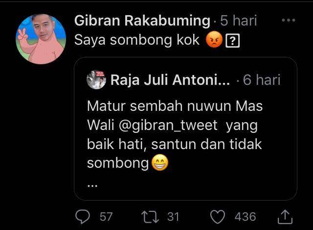 Tweet Gibran Rakabuming (twitter.com/gibran_tweet)