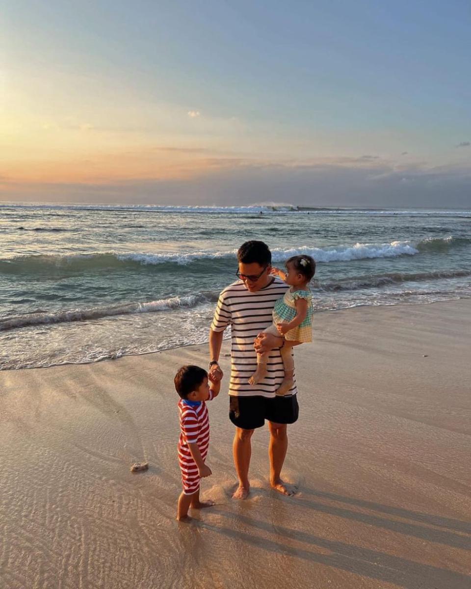 potret Arief Muhammad dan buah hati (instagram.com/tiarapangestika)