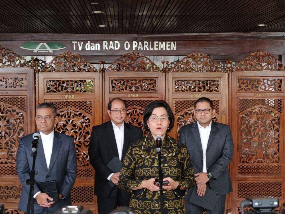 Konferensi Pers KEM PPKF RAPBN 2024/IDN Times