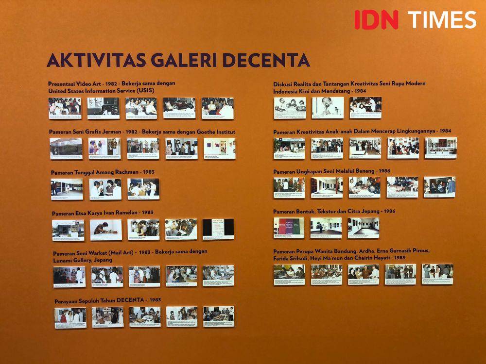 Pameran Daya Gaya Decenta di Galeri Salihara, Pasar Minggu pada Jumat (19/5/2023). (IDN Times/Nisa Zarawaki)