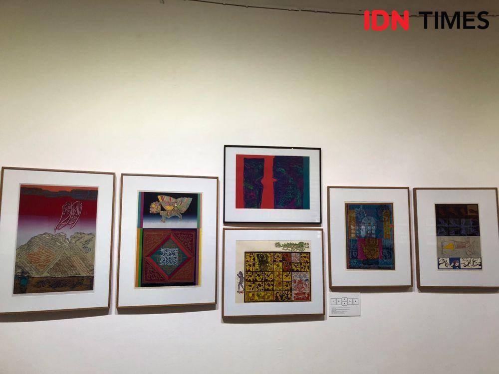 Pameran Daya Gaya Decenta di Galeri Salihara, Pasar Minggu pada Jumat (19/5/2023). (IDN Times/Nisa Zarawaki)