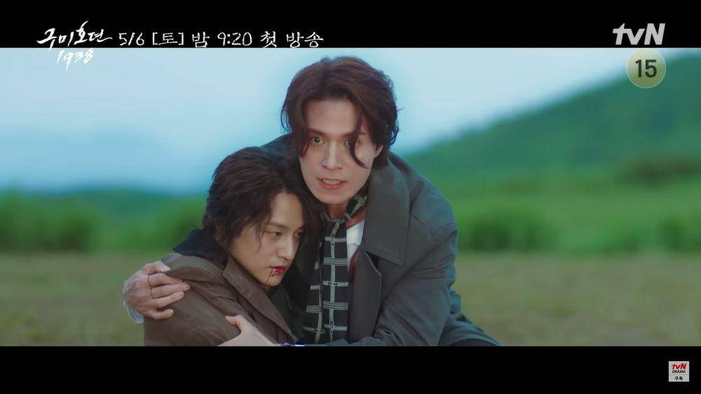Lee Rang (Kim Bum) dan Lee Yeon (Lee Dong Wook) di drakor Tale of the Nine Tailed 1938 (Dok. tvN Drama/Tale of the Nine Tailed 1938))