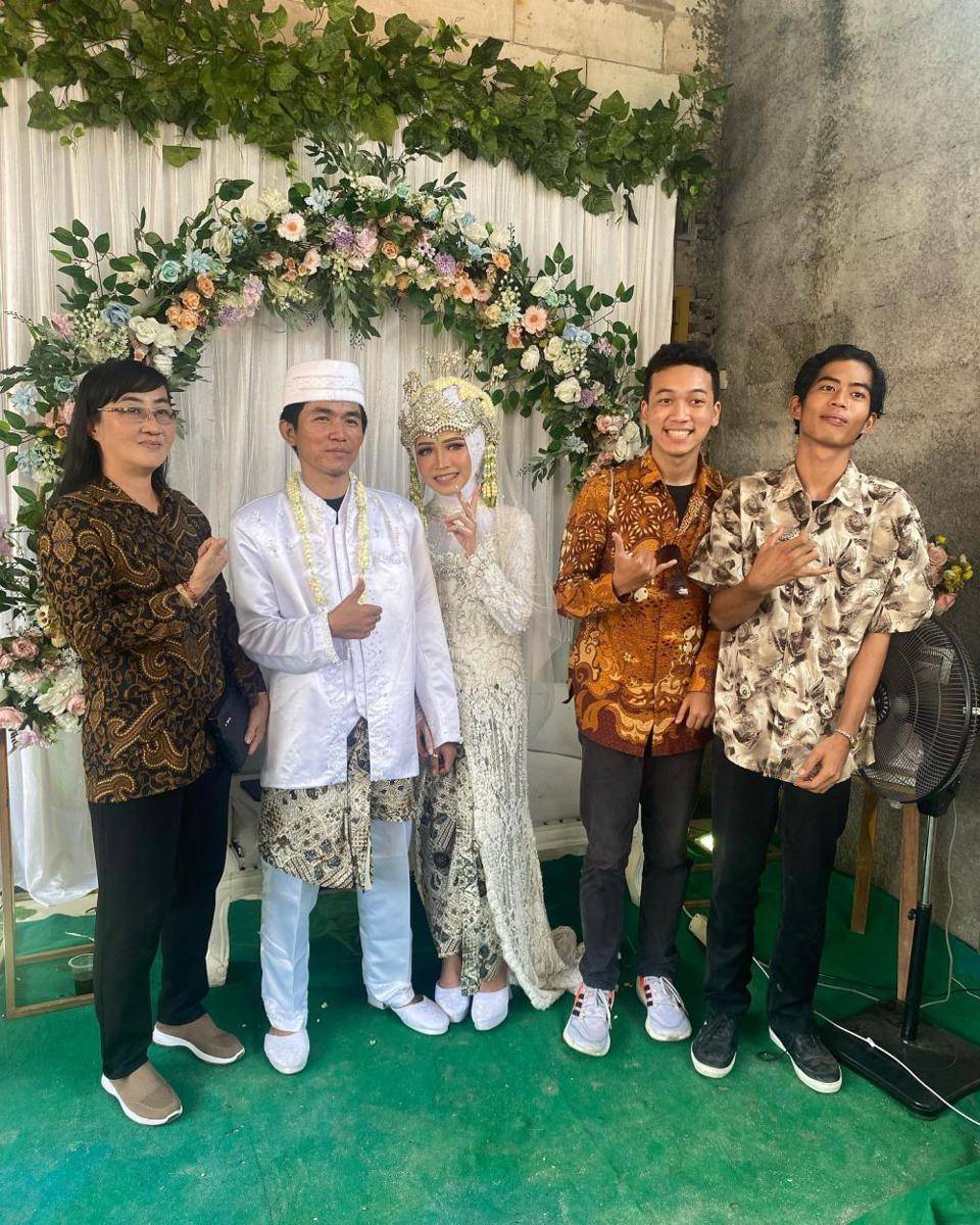 potret akad nikah Tiko dan Nadia (instagram.com/mpingtv)