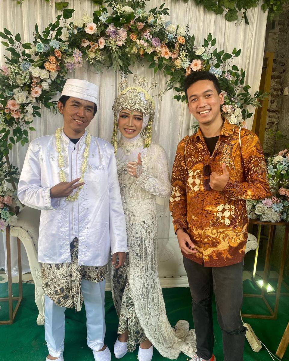 potret akad nikah Tiko dan Nadia (instagram.com/mpingtv)