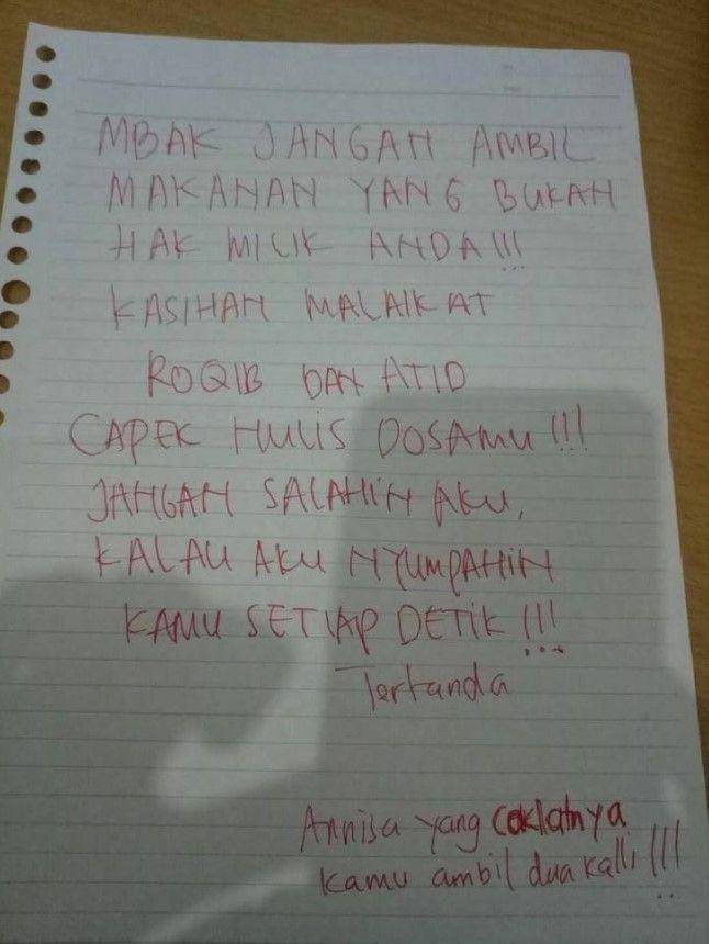 tulisan di dapur kos-kosan (twitter.com/txtdarikosan)