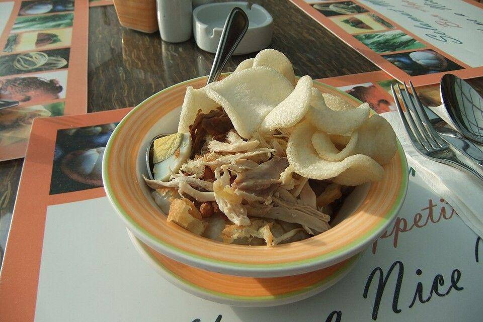 ilustrasi bubur ayam (commons.wikimedia.org/Midori)