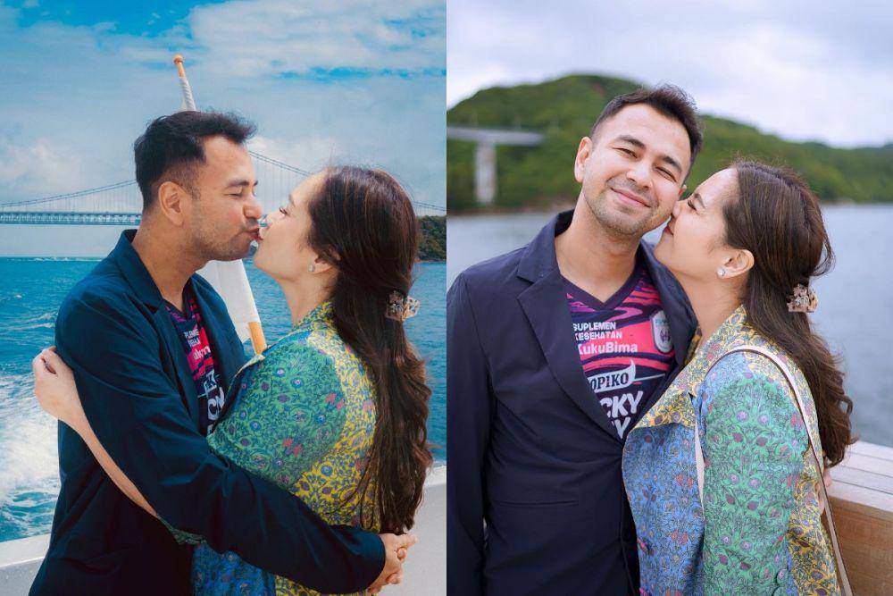 kolase potret mesra Raffi Ahmad dan Nagita Slavina di Jepang (instagram.com/raffinagita1717)