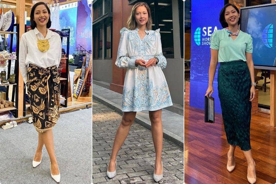 9 Ide Office Look ala Presenter Shahnaz Soehartono, Selalu Anggun!