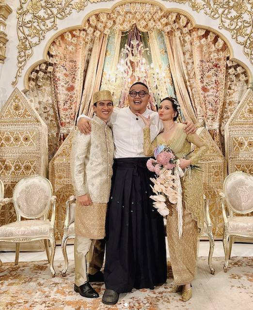 momen resepsi Enzy Storia dan Molen Kasetra (instagram.com/medinadinaaa)
