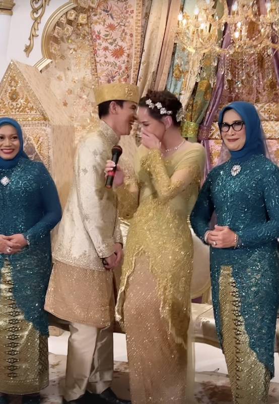 momen resepsi Enzy Storia dan Molen Kasetra (instagram.com/febbyrastanty)