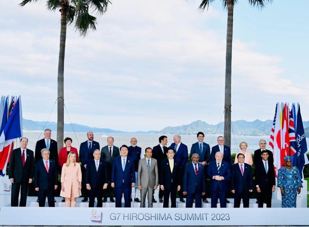 Pidato Jokowi di G7, Singgung Kesetaraan Global