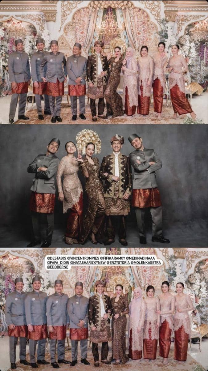 Pernikahan Enzy Storia (instagram.com/hestipurwadinata)