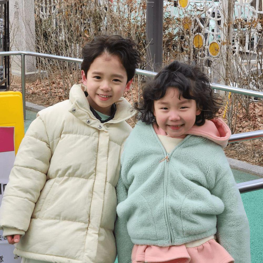 potret Shin Su A dan Jung Min Joon di balik layar drama Family: The Unbreakable Bond (instagram.com/park7893)