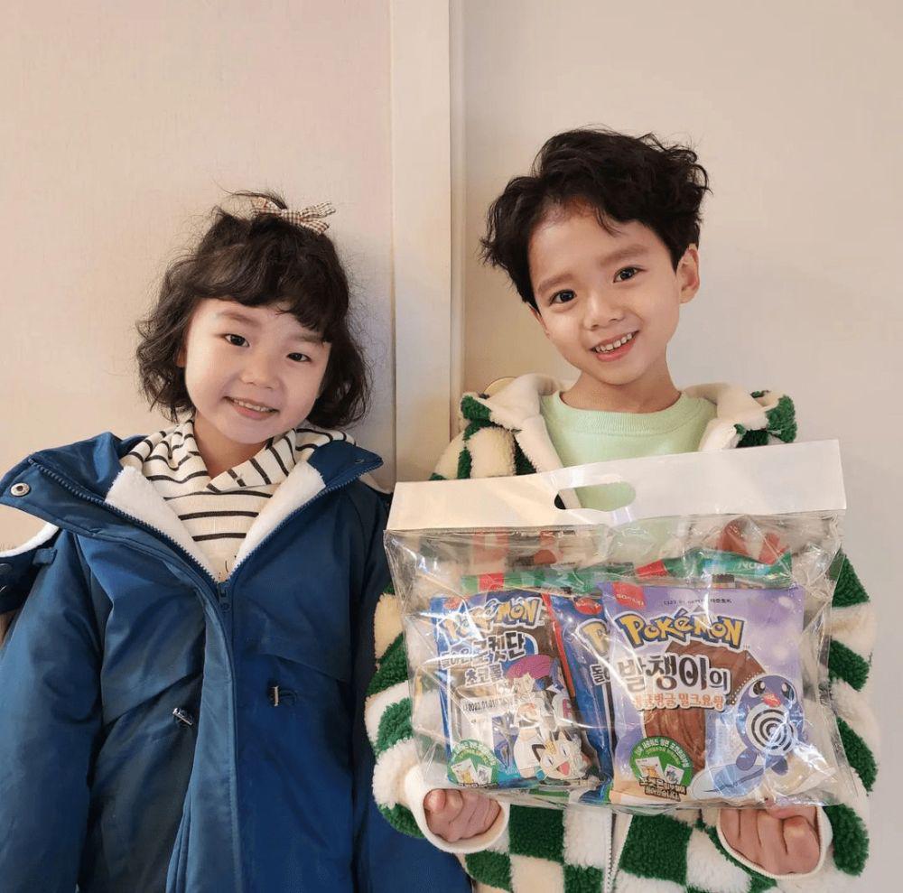 potret Shin Su A dan Jung Min Joon di balik layar drama Family: The Unbreakable Bond (instagram.com/park7893)