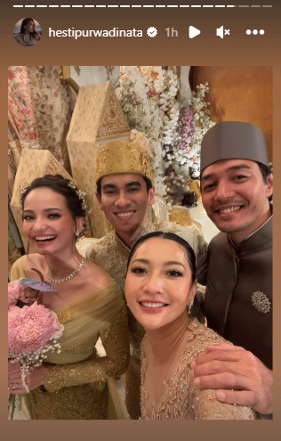 Pernikahan Enzy Storia (instagram.com/hestipurwadinata)