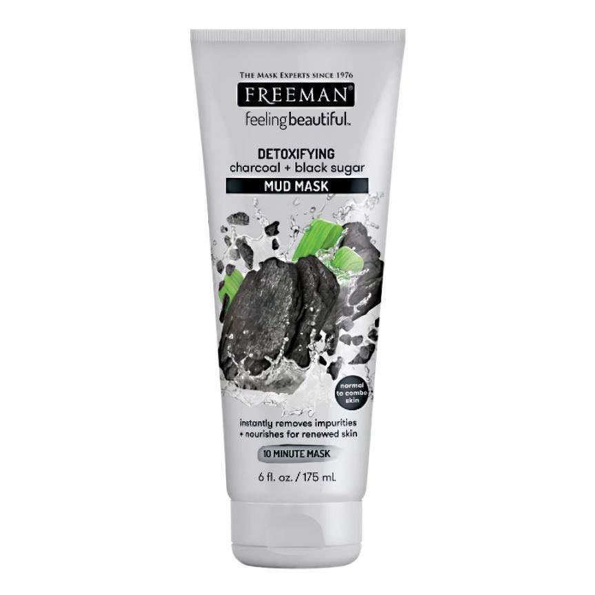 Freeman Detoxifying Charcoal + Black Sugar Mud Mask (dok. Freeman Beauty)