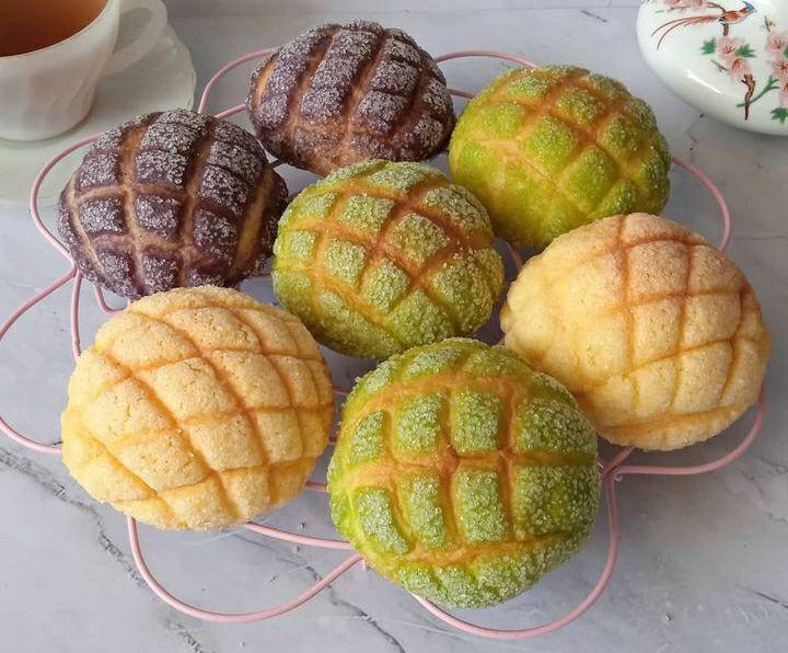 ilustrasi roti melon (instagram.com/hoei.lena)