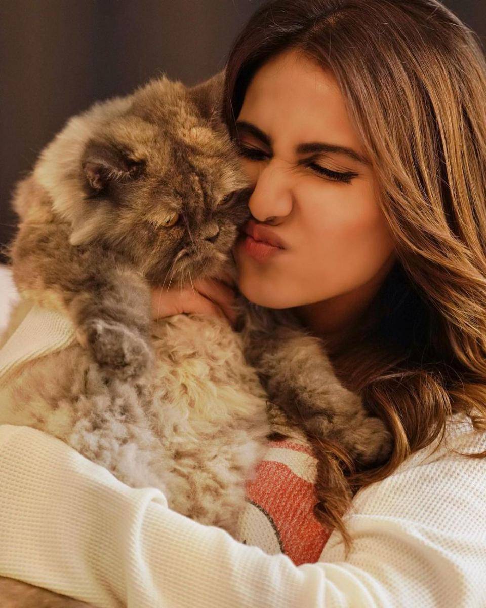 Vaani Kapoor dan kucingnya (instagram.com/_vaanikapoor_)