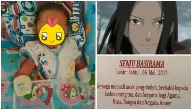nama anak dari karakter anime (twitter.com/healthyromantic)