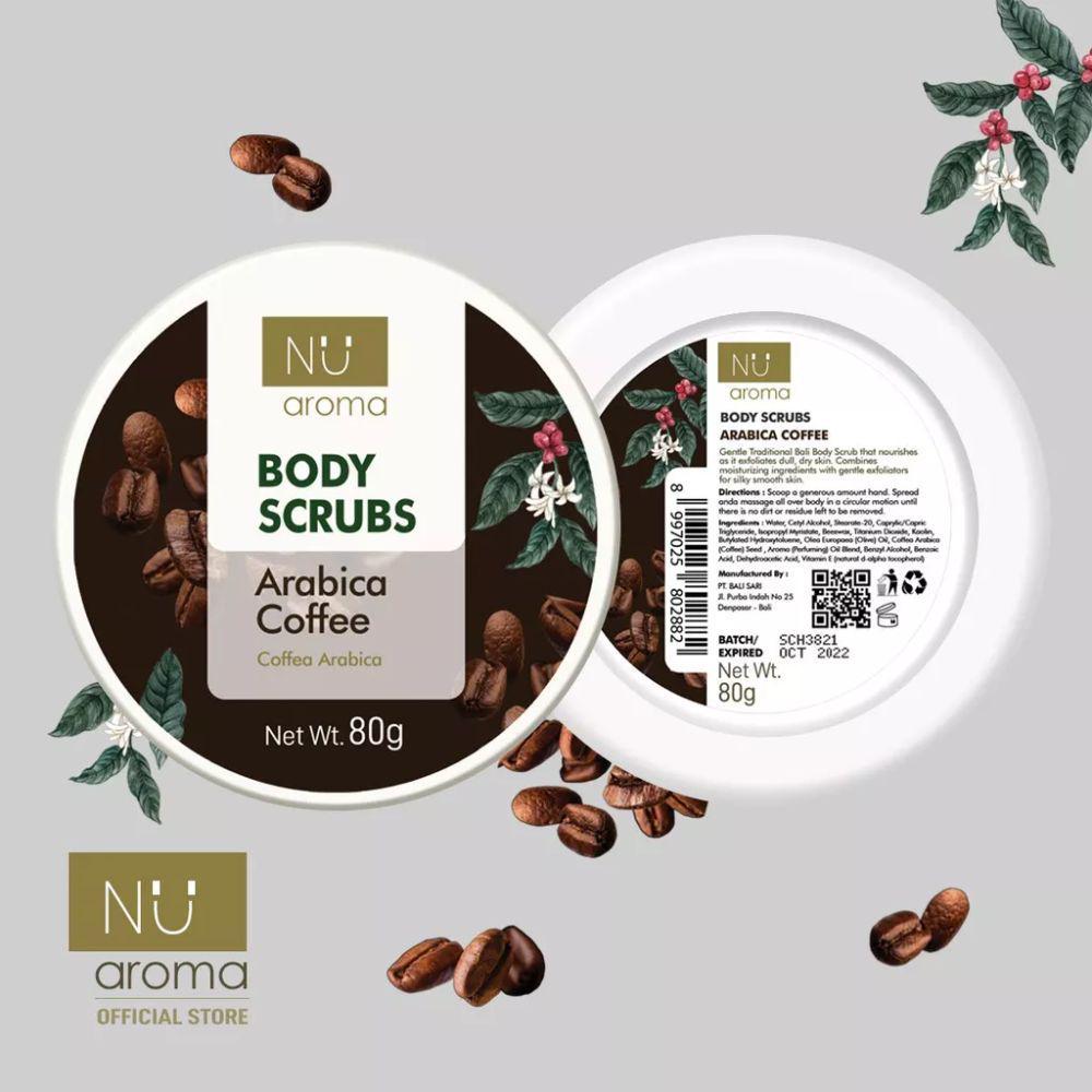Nu Aroma Body Scrub Arabica Coffe (shopee.co.id/nu.aroma)