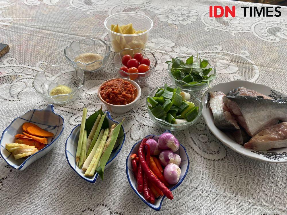 Pindang Pegagan Khas Sumsel (IDN Times/Feny Maulia Agustin)