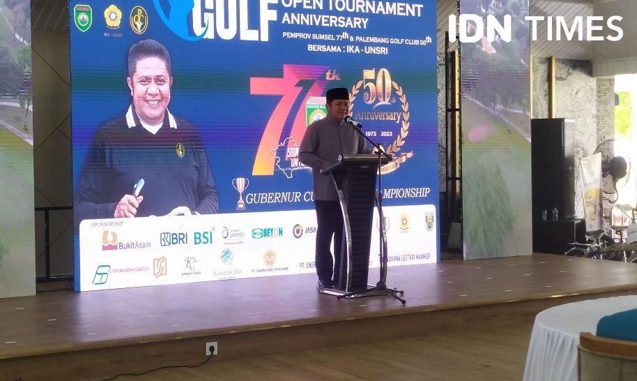 Herman Deru Ingin Lapangan Golf Palembang Jadi Area Latihan Terpusat