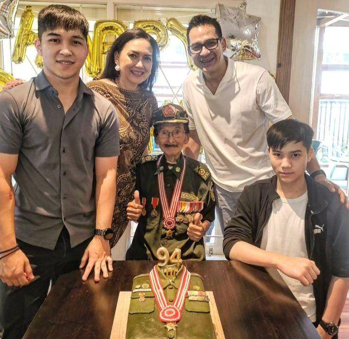 potret ultah ayah Ira dan Ari Wibowo (instagram.com/irawbw)
