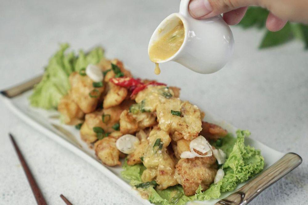 Resep Ayam Krispi Saus Telur Asin, Cocok untuk Lauk Makan bersama Nasi
