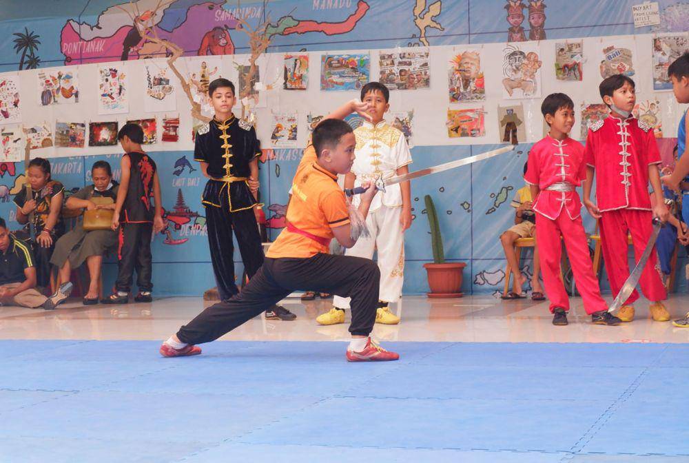 Salah satu kejuaraan kungfu yang diadakan oleh AKTI di Bali. (dok. pribadi/Ari Budiadnyana)
