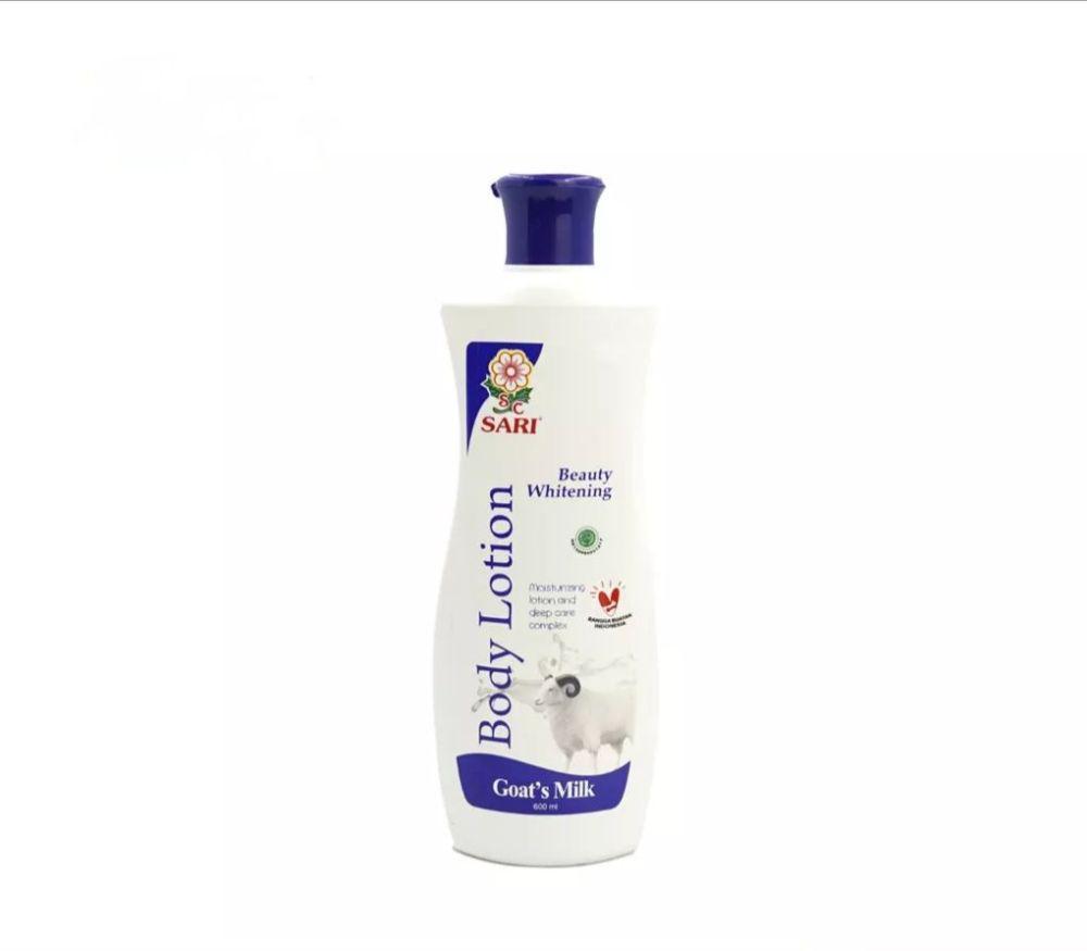 Sari Cosmetics Body Lotion Goat's Milk (shopee.co.id/sari.cosmetics)