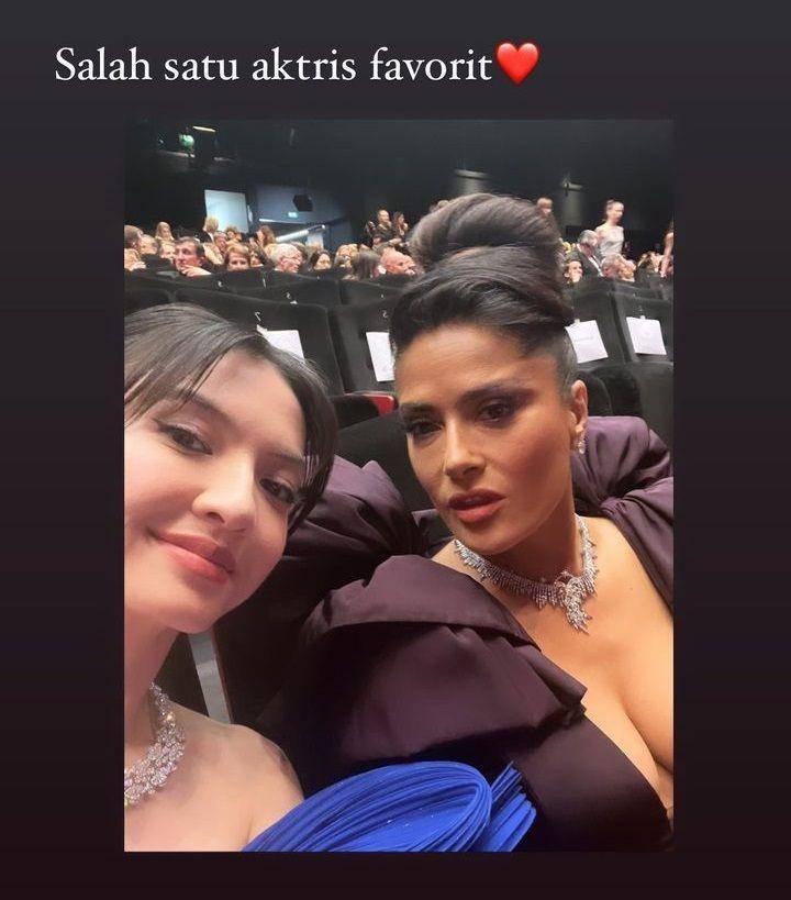 Raline Shah di Cannes 2023 (instagram.com/ralineshah)