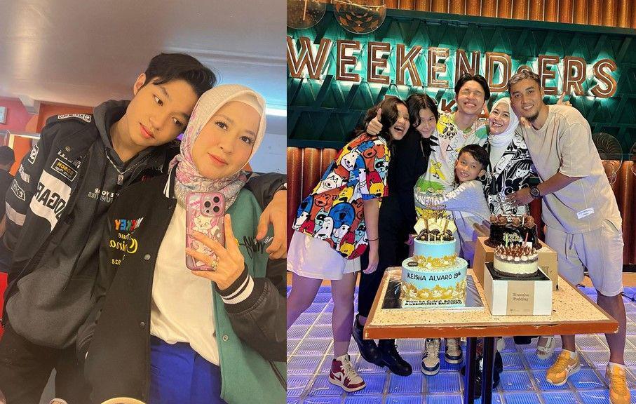 7 Potret Perayaan Ulang Tahun Kiesha Alvaro, Bahagia Bersama Keluarga!