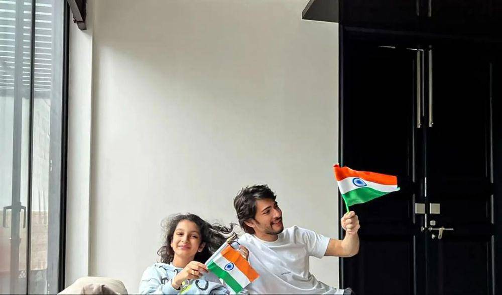 Mahesh Babu dan putrinya (instagram.com/urstrulymahesh)