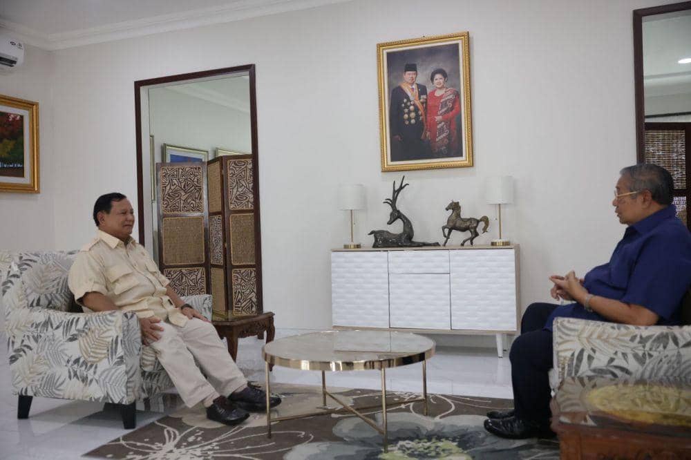 Prabowo Temui SBY, Pakar: Menghimpun Kekuatan 2024