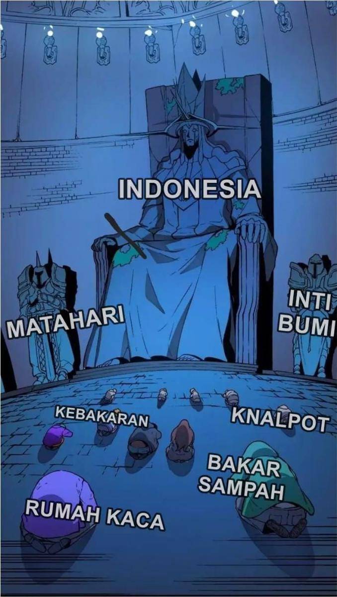 meme cuaca panas di Indonesia (twitter.com/GilangAdiwiguna)