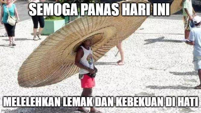 meme cuaca panas di Indonesia (twitter.com/tanyakanrl)
