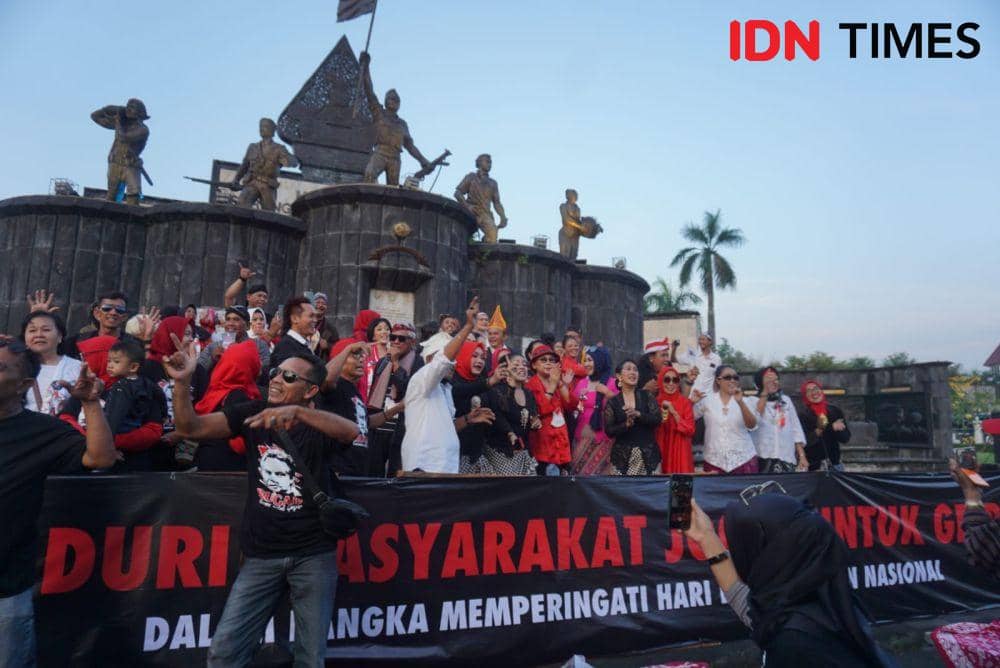 Relawan Ganjar Jogja Ngaku Santai Pendukung Gibran Temui Prabowo