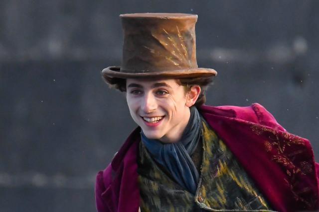 Bikin Pangling, 9 Transformasi Timothee Chalamet Jadi Willy Wonka