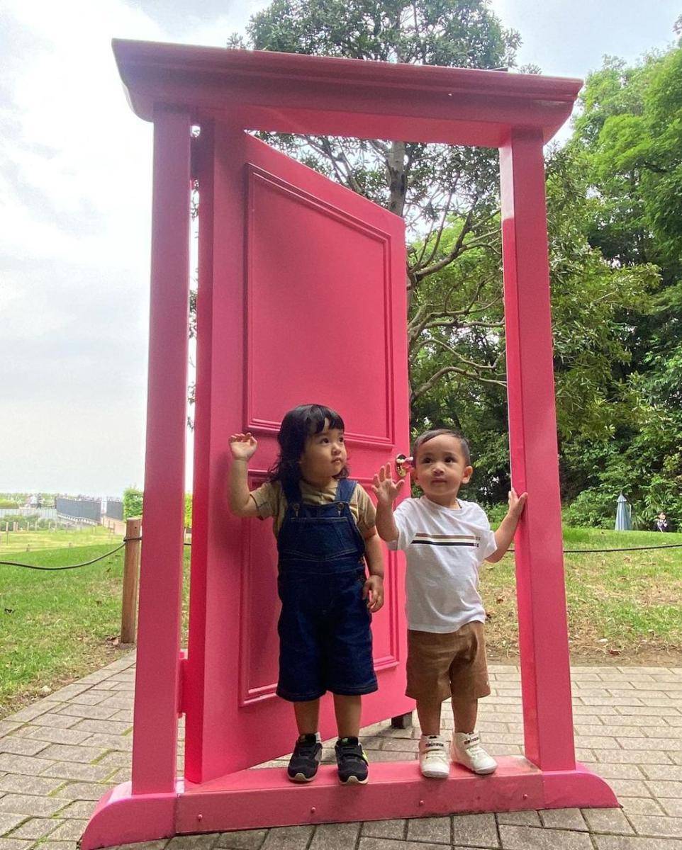 potret Rayyanza di Museum Fujiko F. Fujio (instagram.com/raffinagita1717)