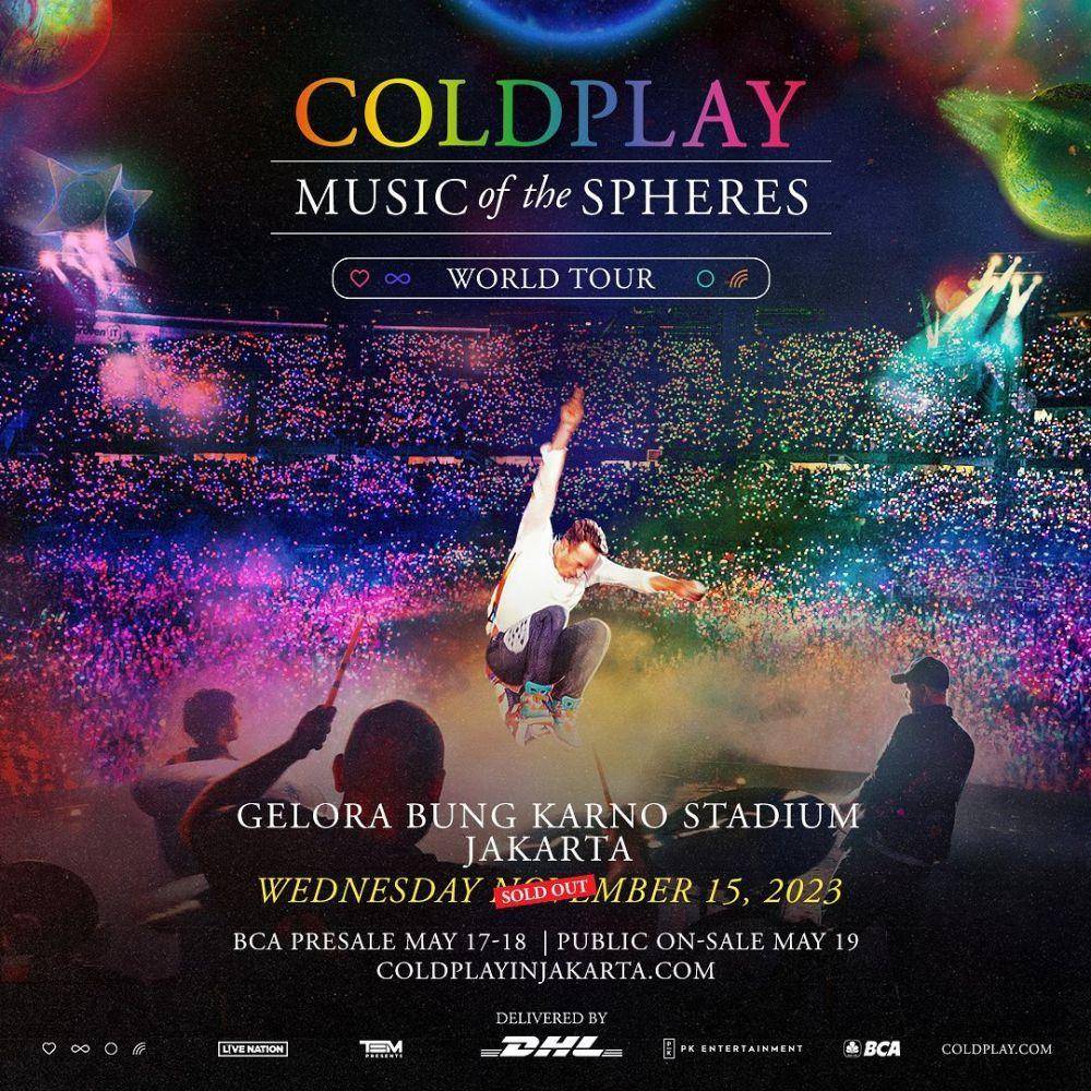 viral pengantin menikah dengan mahar tiket Coldplay (instagram.com/pkentertainment.id)