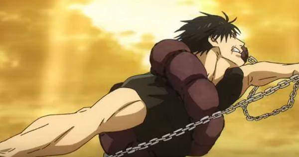 Toji menggunakan Chain of a Thousand Miles ( Dok. TOHO animation チャンネル / Jujutsu Kaisen S2 PV 2 )