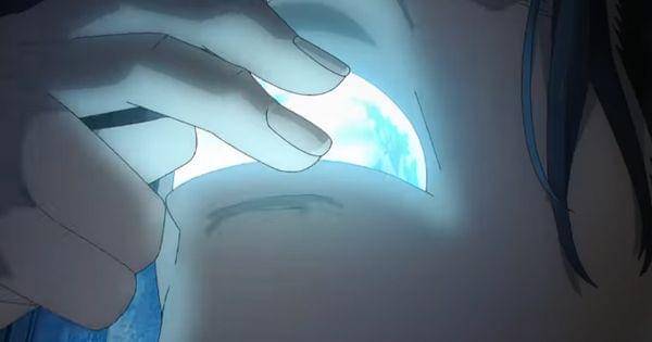 Geto menelan arwah kutukan( Dok. TOHO animation チャンネル / Jujutsu Kaisen S2 PV 2 )