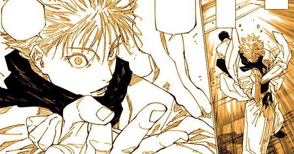 Gojo melepaskan Hollow Purple ( Dok. Shueisha / Jujutsu Kaisen )