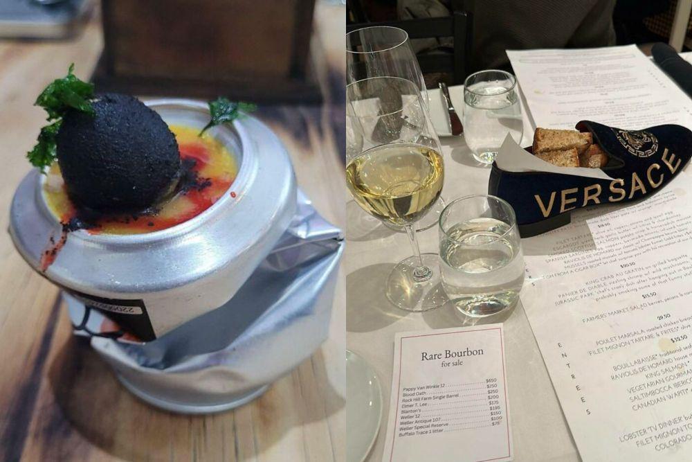 7 Potret Lucu Menu Absurd di Restoran Mewah, Aneh tapi Mahal Banget