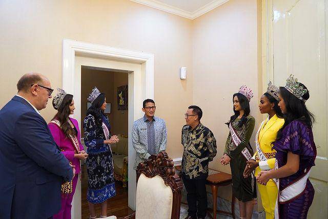 Potret Finalis Puteri Indonesia 2023 di Istana Kepresidenan (Instagram.com/officialputeriindonesia)