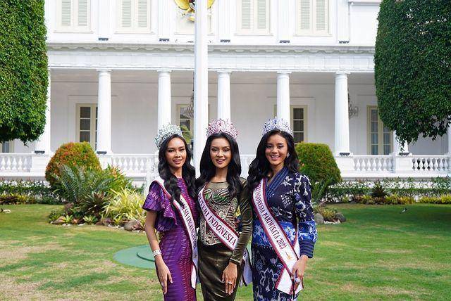 Potret Finalis Puteri Indonesia 2023 di Istana Kepresidenan (Instagram.com/officialputeriindonesia)