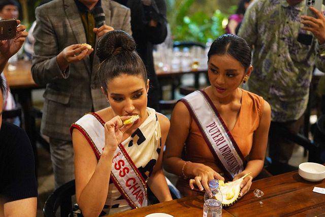 Potret Top 3 Puteri Indonesia 2023 dan Ratu Kecantikan Dunia Berkunjung ke Lampung (Instagram.com/officialputeriindonesia)