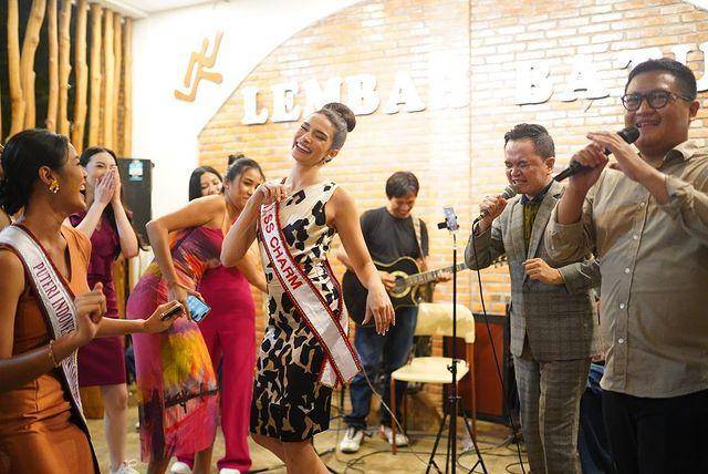 Potret Top 3 Puteri Indonesia 2023 dan Ratu Kecantikan Dunia Berkunjung ke Lampung (Instagram.com/officialputeriindonesia)