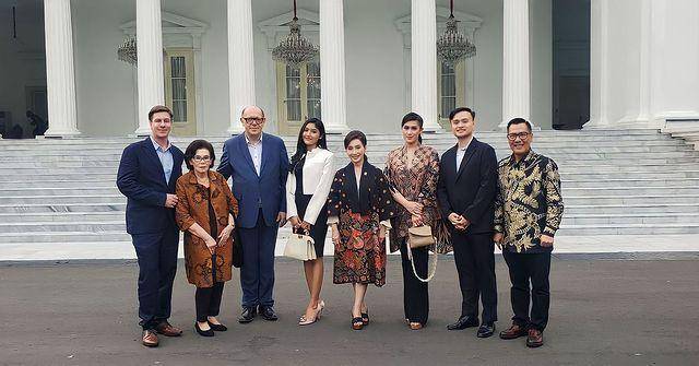 Potret Finalis Puteri Indonesia 2023 di Istana Kepresidenan (Instagram.com/officialputeriindonesia)