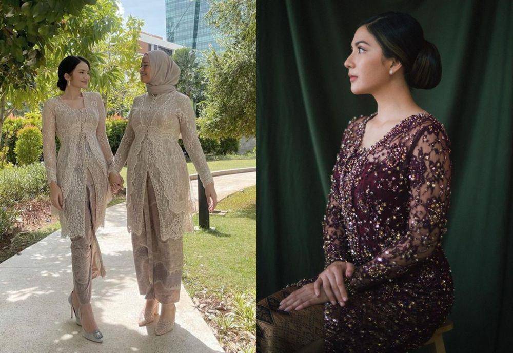 adu gaya kondangan Enzy Storia vs. Jessica Mila (instagram.com/enzystoria | instagram,com/jscmila)
